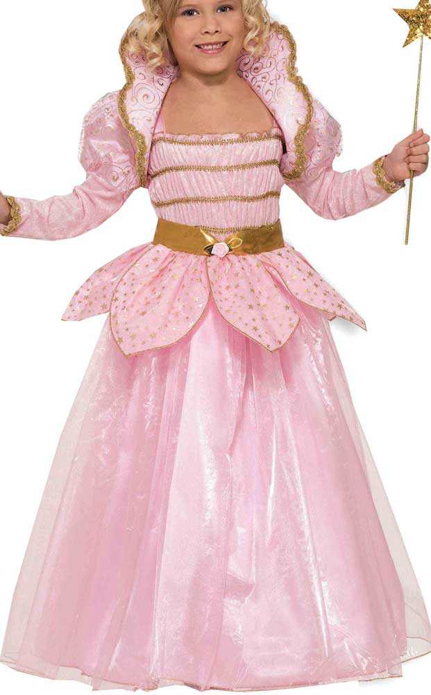 Fairy Princess Girl's Pink Deluxe Book Week Dress Up Front