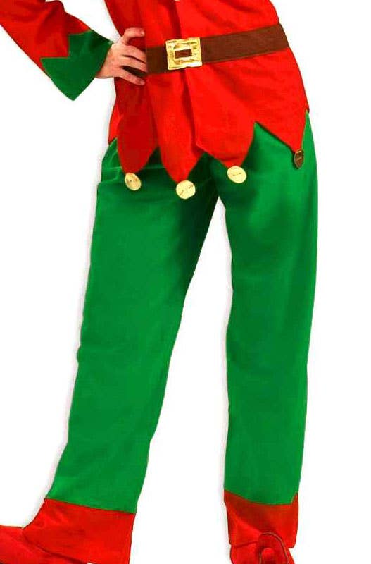 Classic Elf Costume Unisex Christmas Outfit Alternate Image 2