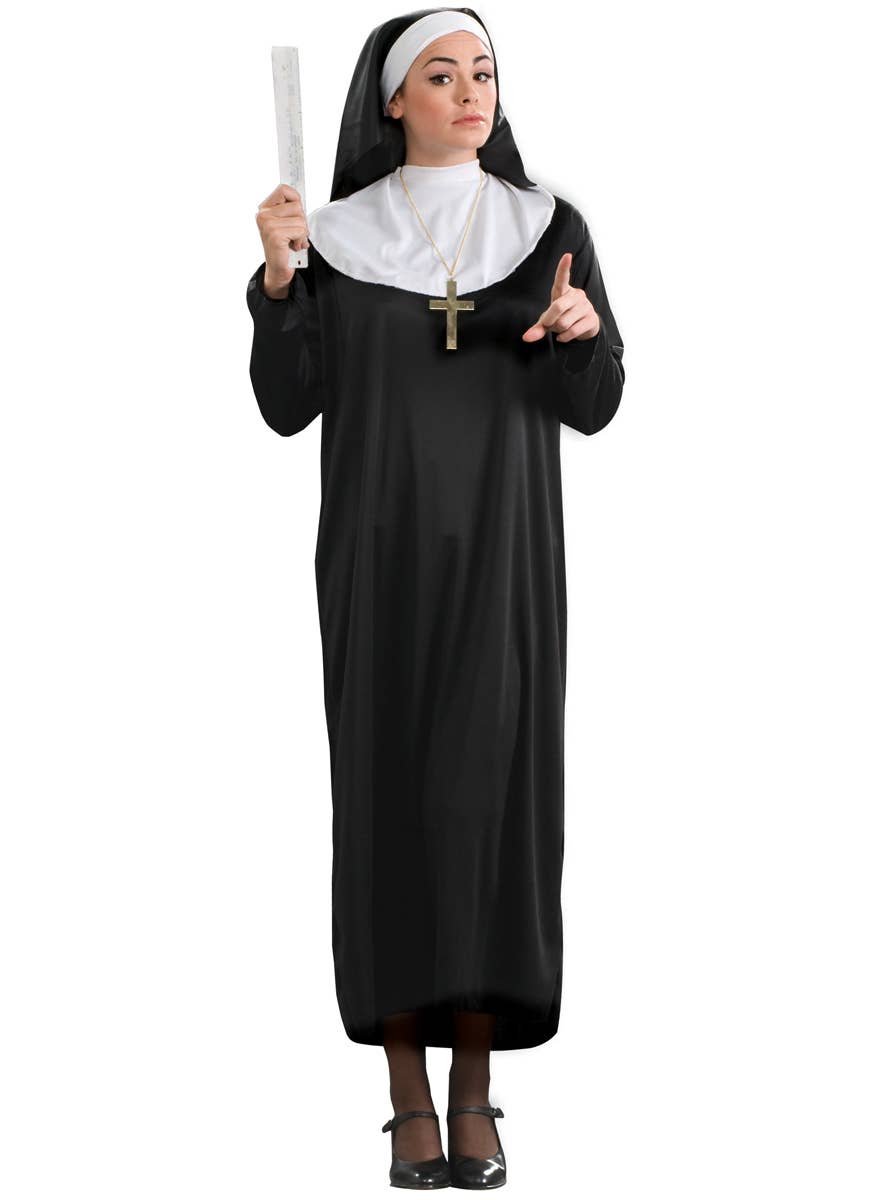 Nun Women's Religious Fancy Dress Costume