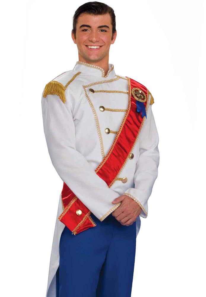 Fairytale Men's Prince Charming Costume - Close Up Image