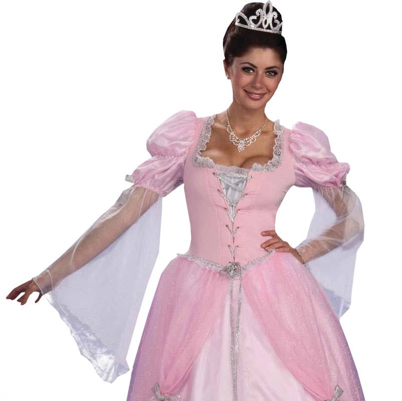 Women's Pink Disney Princess Sleeping Beauty Costume - Close Image