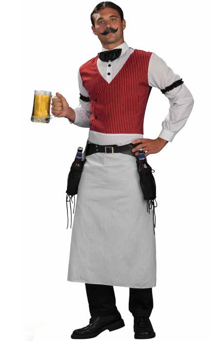 Wild West Men's Salon Bartender Costume - Main Image