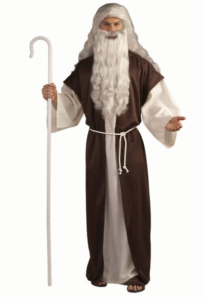 Biblical Times Men's Religious Shepherd Fancy Dress Costume Main Image