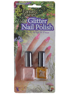 Pearl Pink and Gold Glitter 2 Pack Fairy Nail Polish