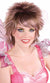 Image of Fantasy Fairy Brown and Pink Pixie Cut Women's Wig