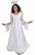 Girl's White Angel Fancy Dress Costume Front View