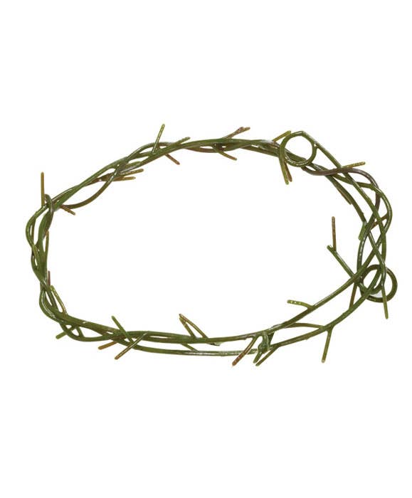 Plastic Crown of Thorns Jesus Costume Headpiece - Alternative  View