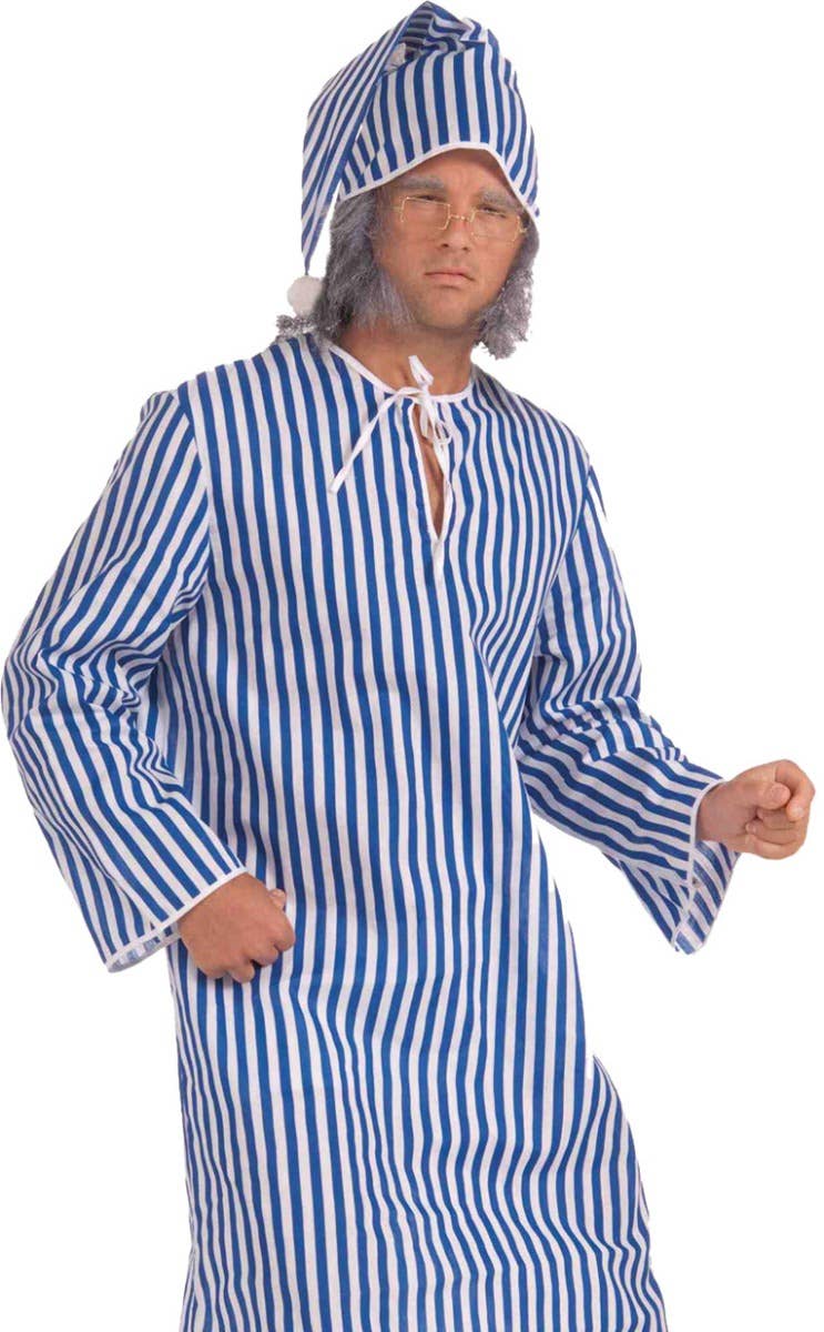 A Christmas Carol Scrooge Nightgown Costume | Mens Xmas Costumes