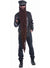 Long ZZ Top Style Brown Costume Beard