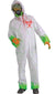 Toxic Men's Biohazard Zombie Coveralls Halloween Costume - Main Image