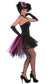Image of Burlesque Tulle Womens Pink and Black Tutu