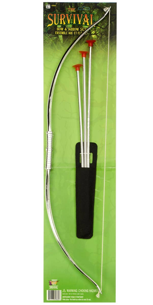 Large Robin Hood Hunter Bow and Arrow Costume Weapon Set