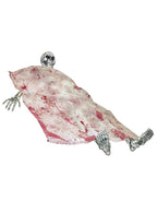 Bloody Skeleton and Bedding Halloween Decoration - Main Image