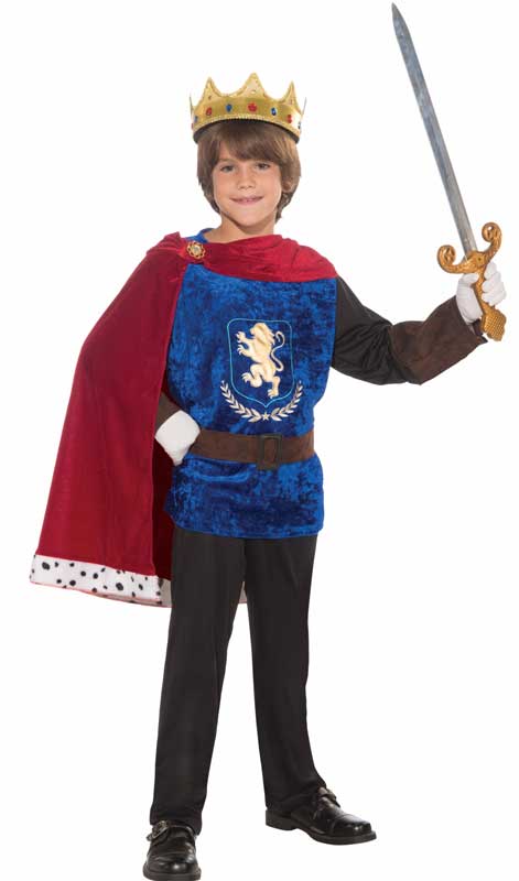 Medieval Prince Boy's Book Week Costume Front View