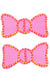 Image of Club Candy Neon Pink Hair Cling Bow