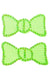 Image of Club Candy Neon Green Hair Cling Bow