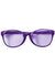 Novelty Jumbo Purple Glasses