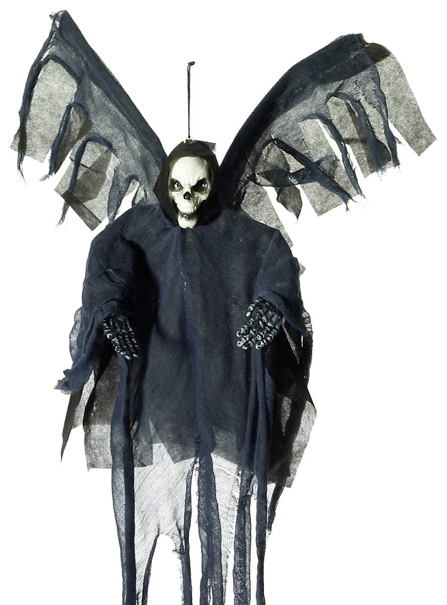 Flying Skeleton Halloween Decoration - Close Image