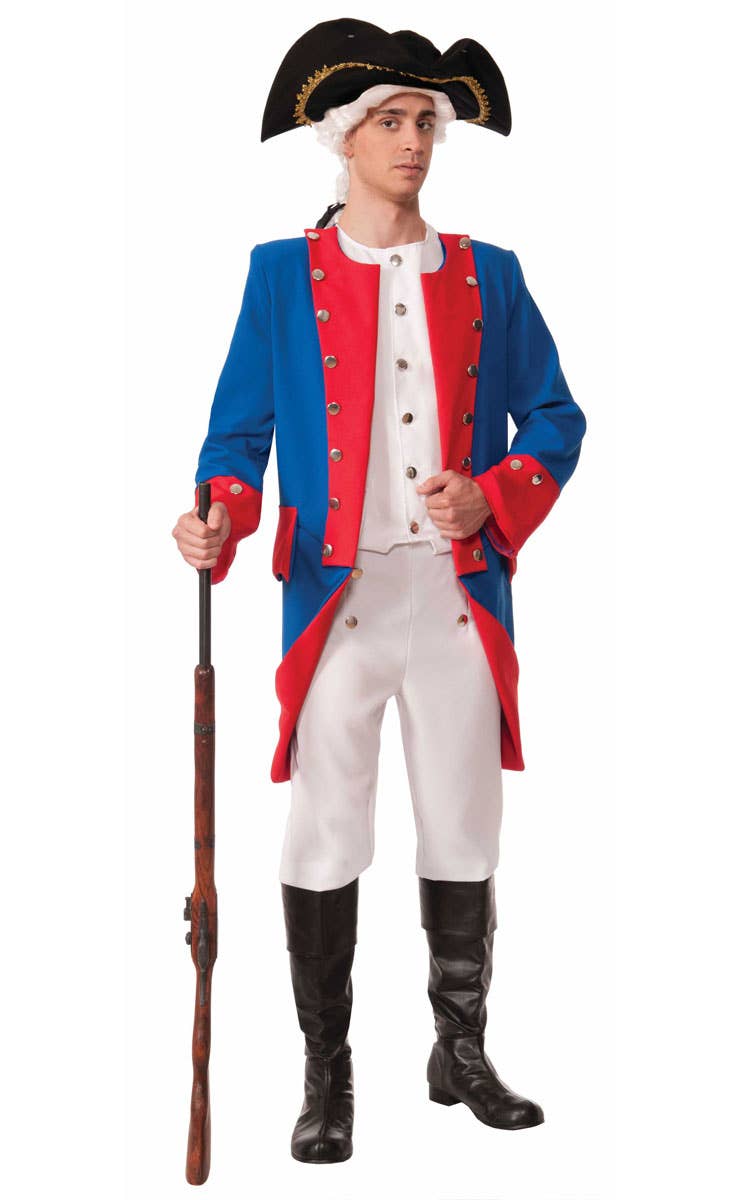Men's Civil War General Deluxe Colonial Costume - Front Image
