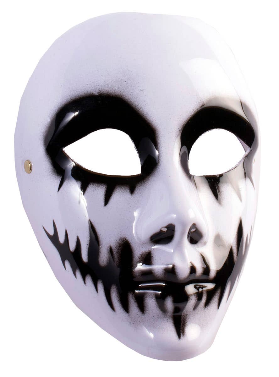 Black and White Phantom Costume Mask