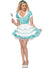 Sexy Blue Housewife Costume for Women