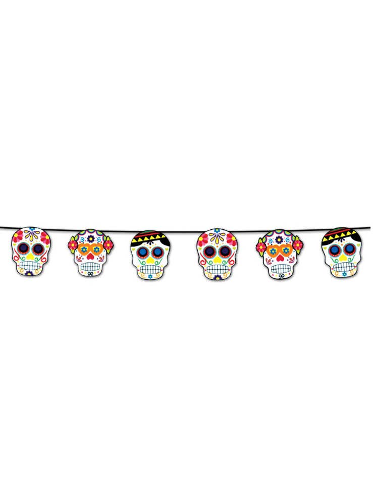 Giant Day of the Dead Garland Decoration