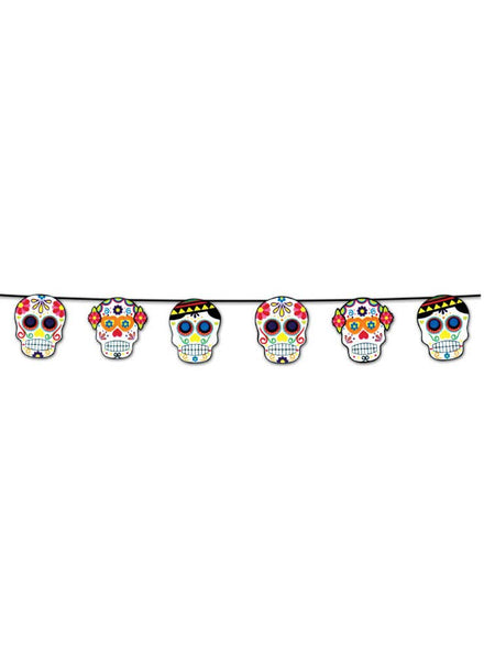 Giant Day of the Dead Garland Decoration