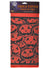 Jack O Lantern Orange and Black Plastic Table Cover Halloween Decoration