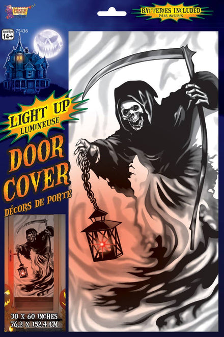 Grim Reaper Light Up Door Curtain