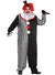 Freaky Evil Clown Mens Plus Size Halloween Costume - Main Image