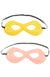 Kids Reversible Yellow and Pink Superhero Costume Mask Image