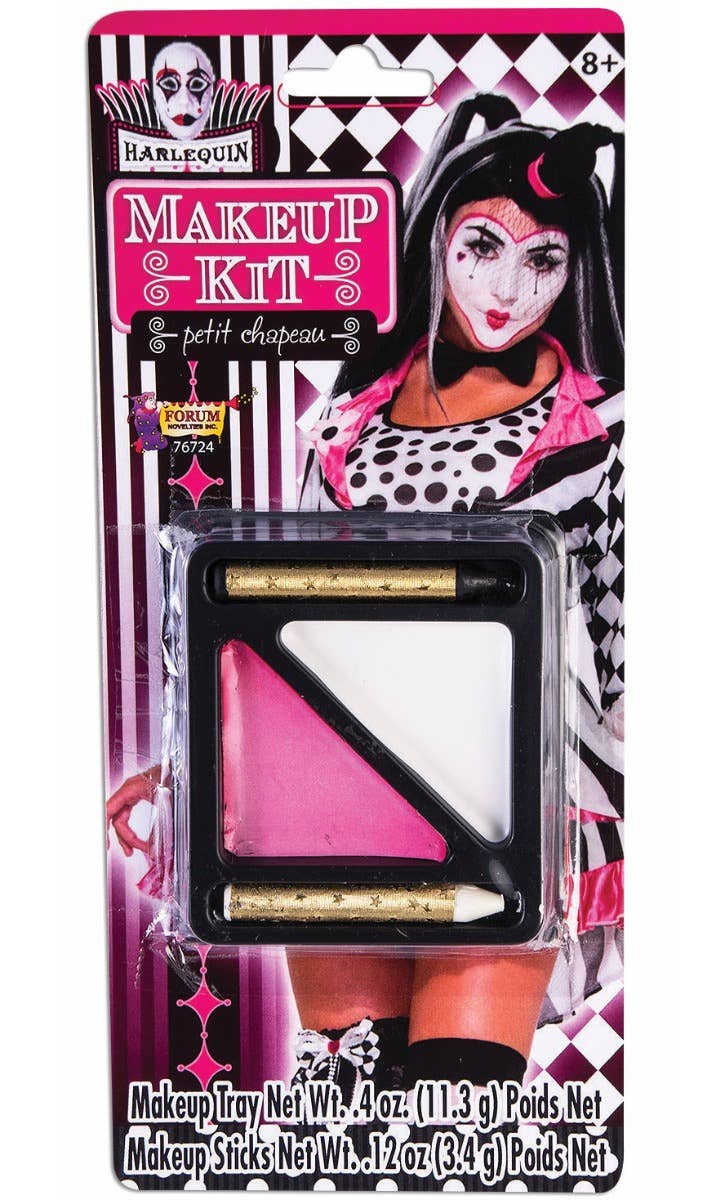 Image of Grease Paint Pink and White Costume Makeup Kit