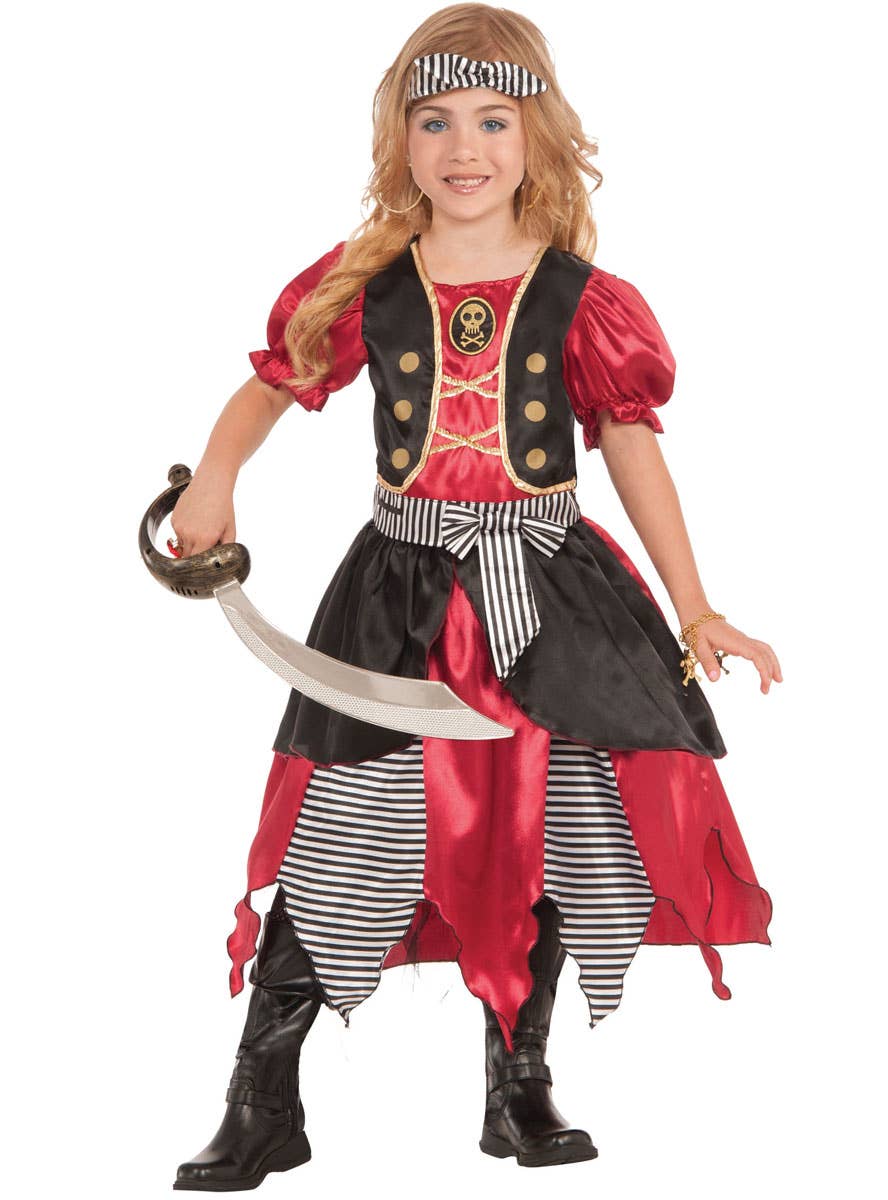 Girls Buaccaneer Pirate Costume