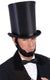 Abraham Lincoln Tall Stove Pipe Top Hat Deluxe Costume Accessory - Main Image