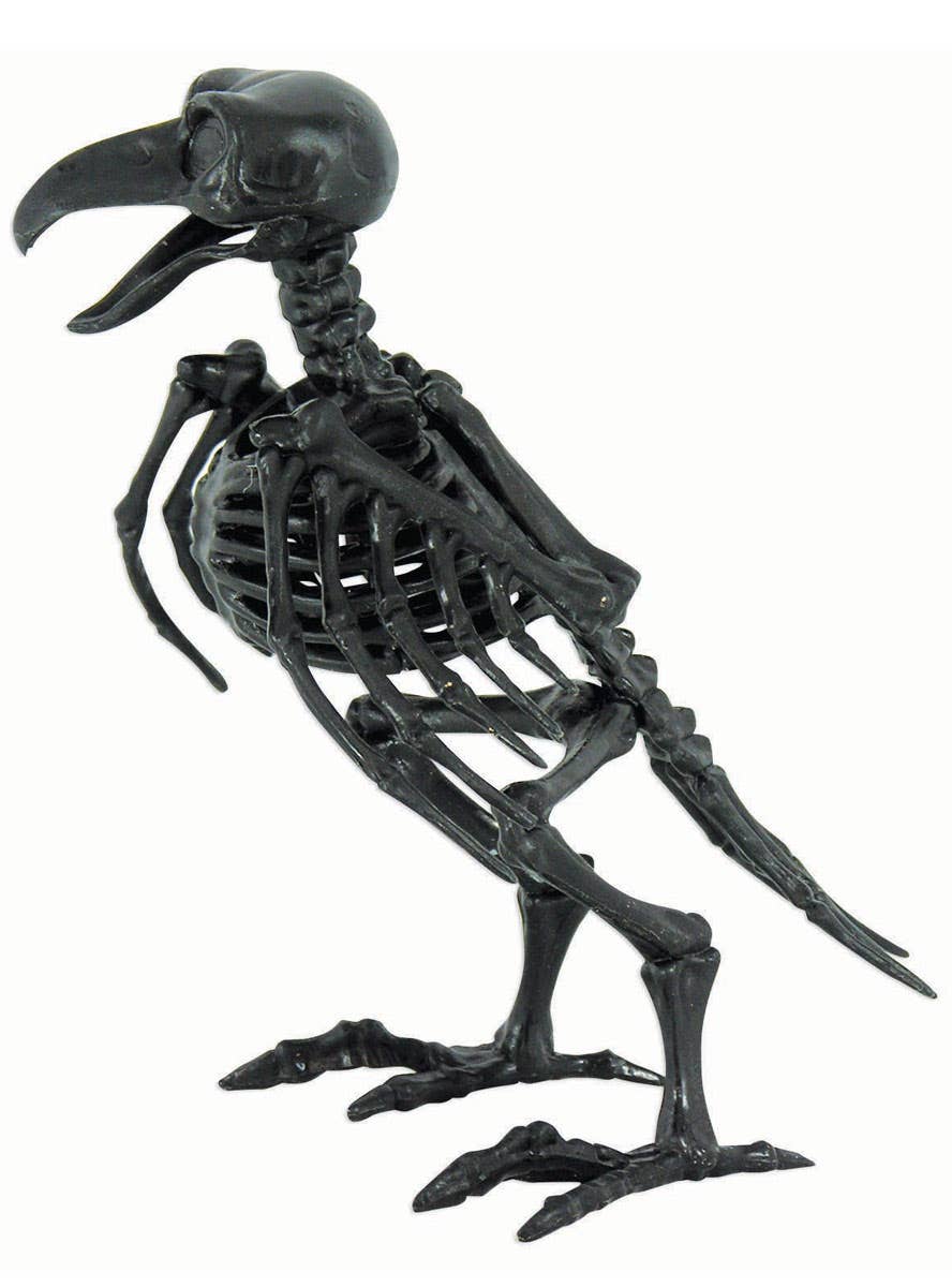 Black Raven Skeleton Halloween Decoration
