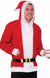 Red and White Father Christmas Costume Jumper for Adult's