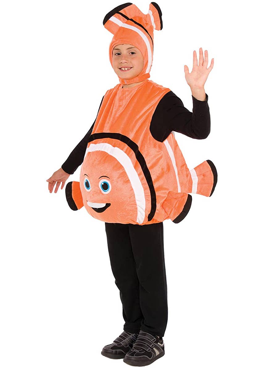 Kids Orange Nemo Costume Main Image