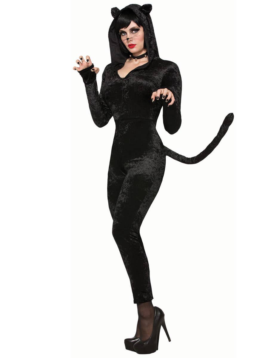 Women's Black Cat Halloween Costume