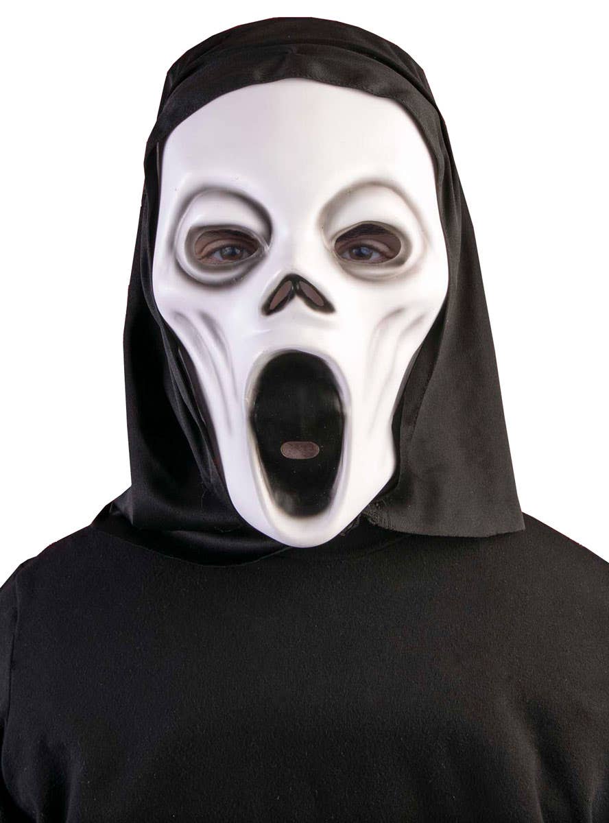 Ghost Face Halloween Costume Mask