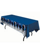Navy Blue Zombie Print Halloween Table Cover