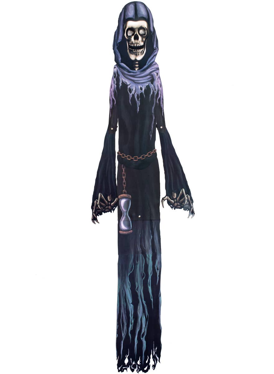 152cm Hanging Skeleton Grim Reaper Cutout Halloween Decoration
