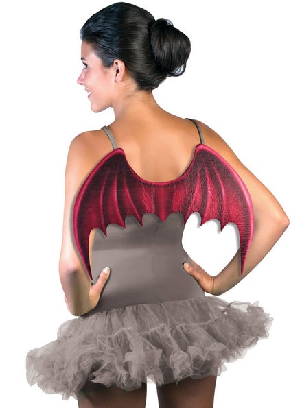 Image of Demonic Red Devil Costume Wings