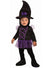 Image of Kiddie Witch Toddler Girls Halloween Fancy Dress Costume