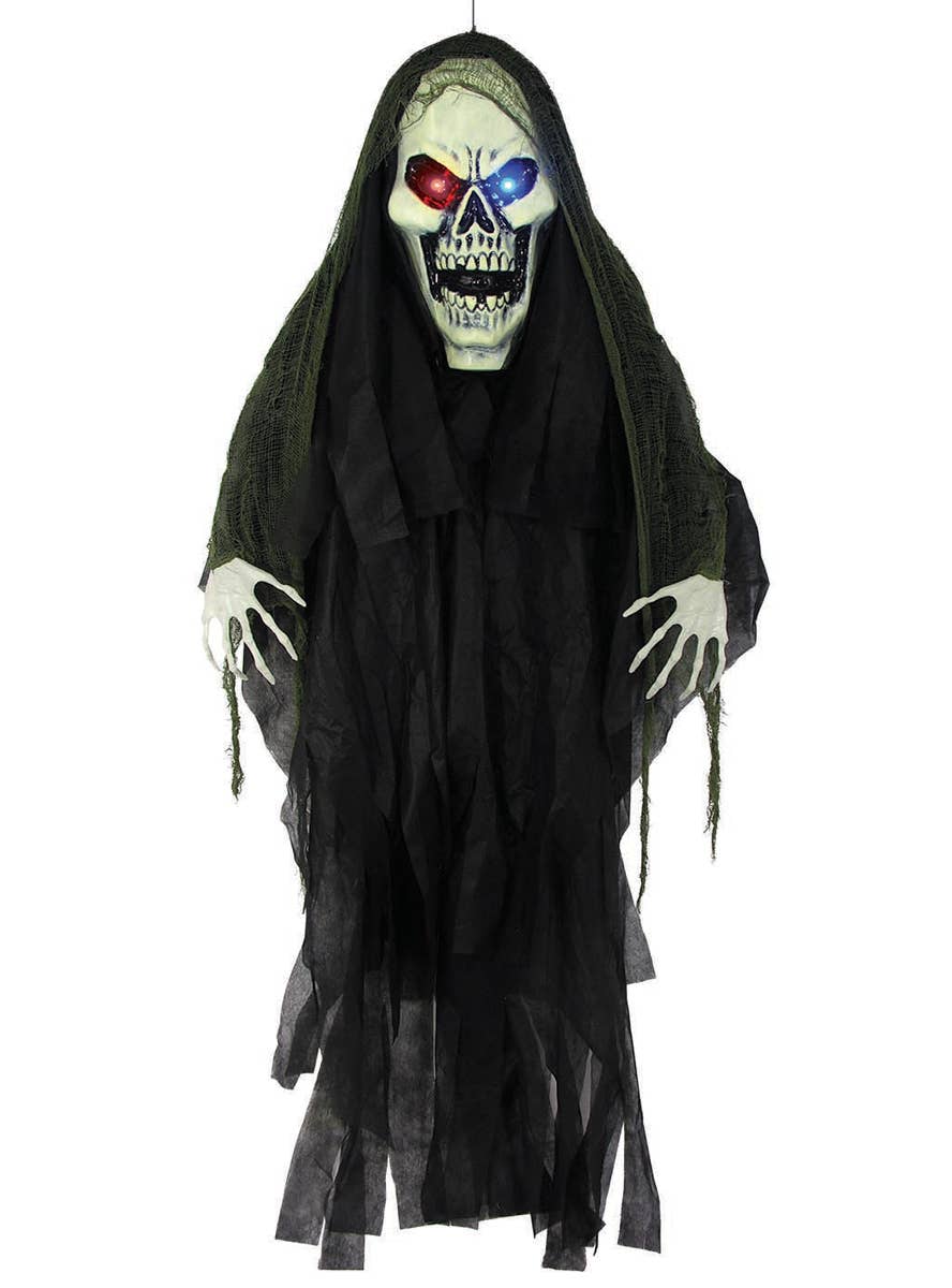 Image of 6 Foot Grim Reaper Light Up Halloween Decoration