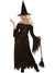 Image of Womens Halloween Costume, Long Black Witch Halloween Costume for Women