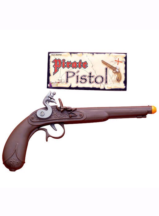 Brown Pirate Pistol Costume Weapon