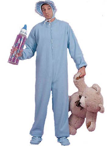 Blue Jammies Mens Baby Costume