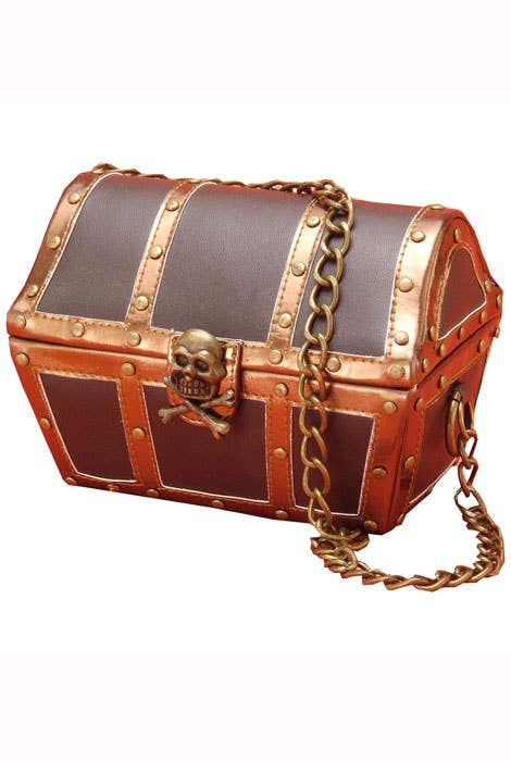 Brown Pirate Treasure Chest Costume Handbag
