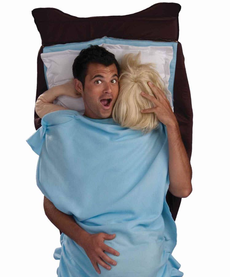 Funny Adult's Double Occupancy Costume - Alternative Image