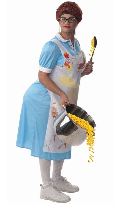 Novelty Men's Mildred the Lunch Lady Costume - Main Image